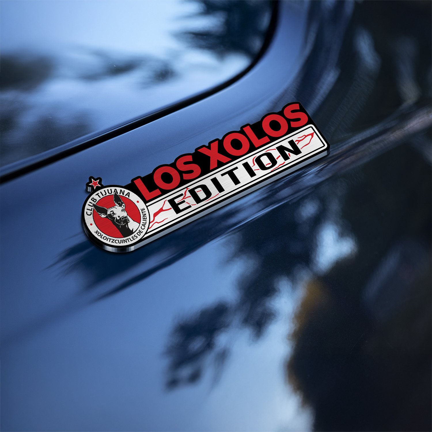 Car Name Emblem Badge Mockup 5
