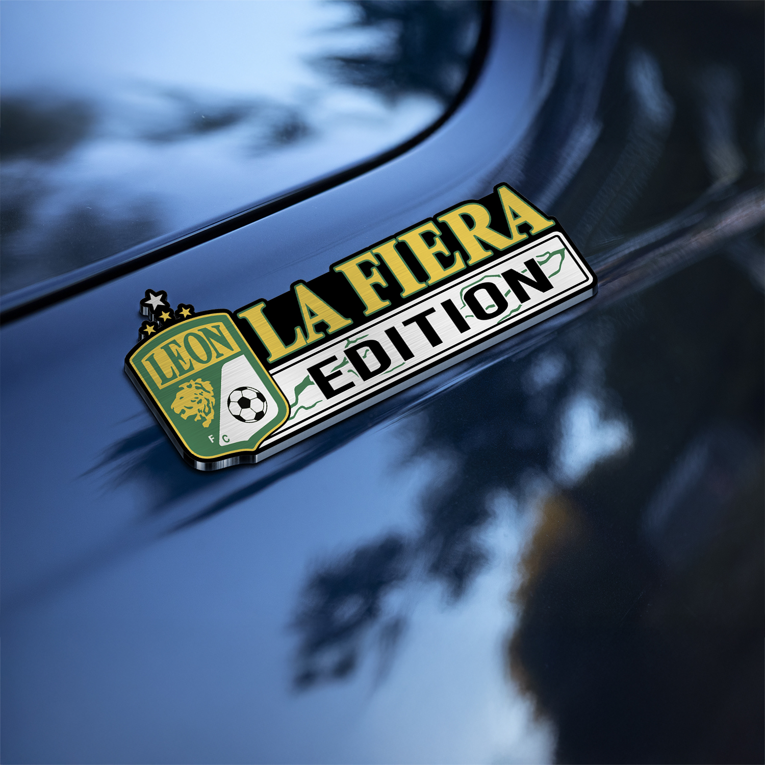 Car Name Emblem Badge Mockup 5