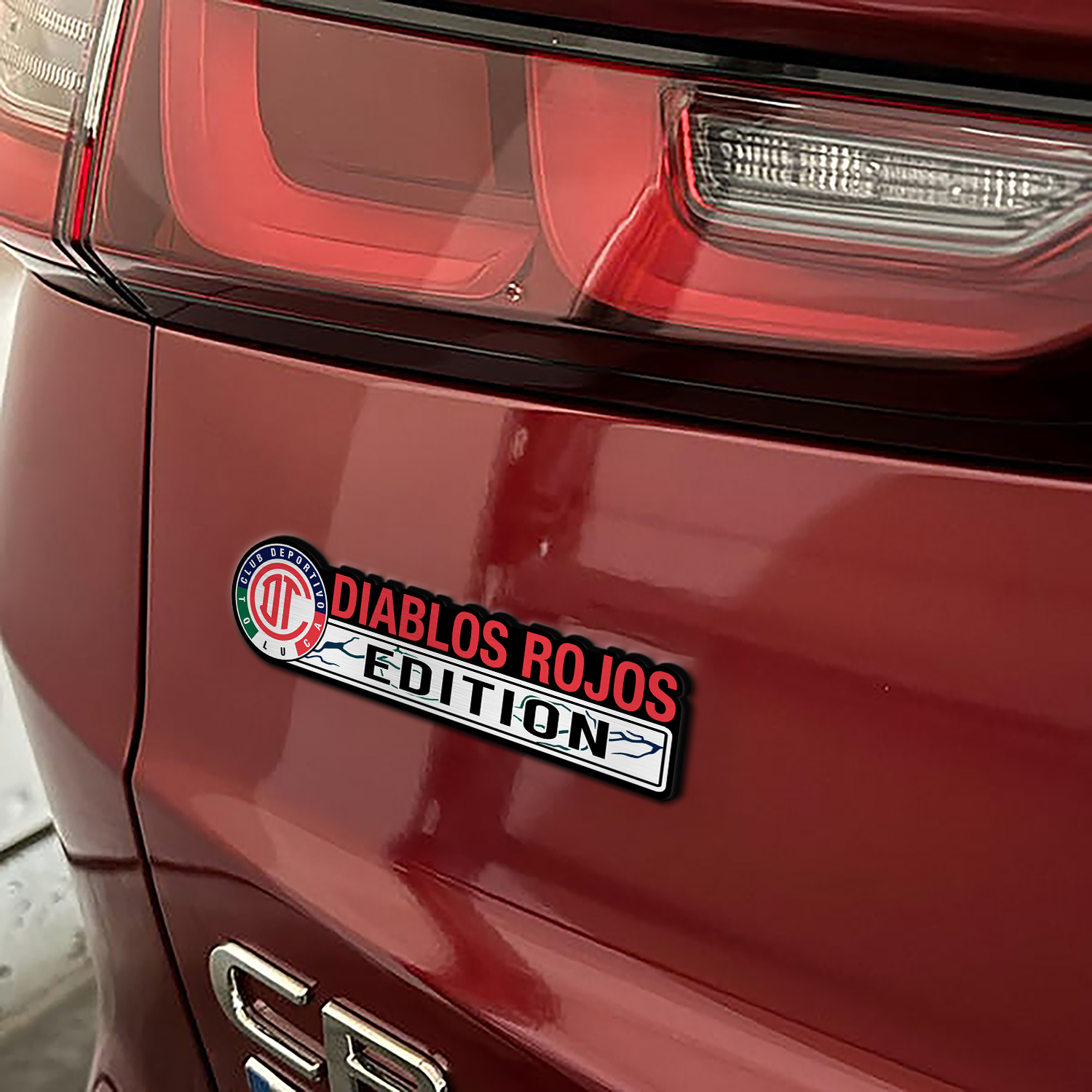 Car Name Emblem Badge Mockup 7