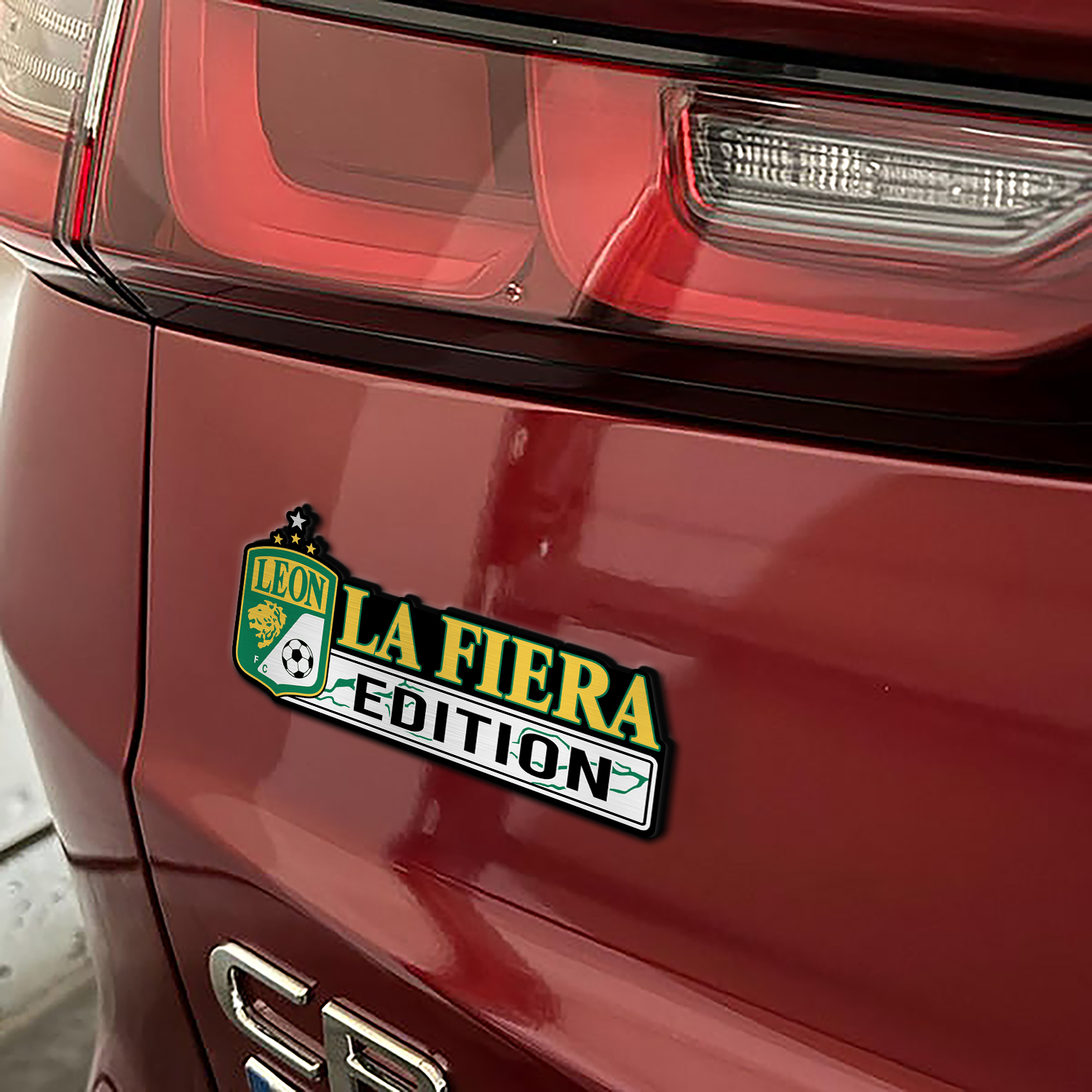 Car Name Emblem Badge Mockup 7