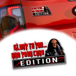 Gowron Klingon Edition Car Emblem