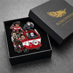 Kansas City Chiefs x Horror Button Pin