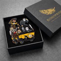 Pittsburgh Steelers x Horror Button Pin