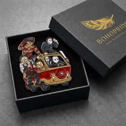 San Francisco 49ers x Horror Button Pin