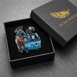 Carolina Panthers x Horror Button Pin