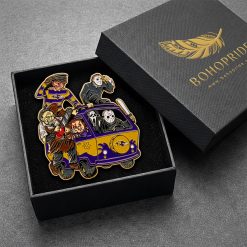 Baltimore Ravens x Horror Button Pin