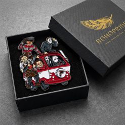 Atlanta Falcons x Horror Button Pin