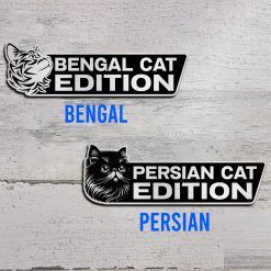 Cat Breed Edition Car Emblem