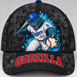 Godzilla Dodgers Embroidered Cap