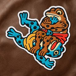 Jiu Jitsu Frog Armbar Iron-On Patch