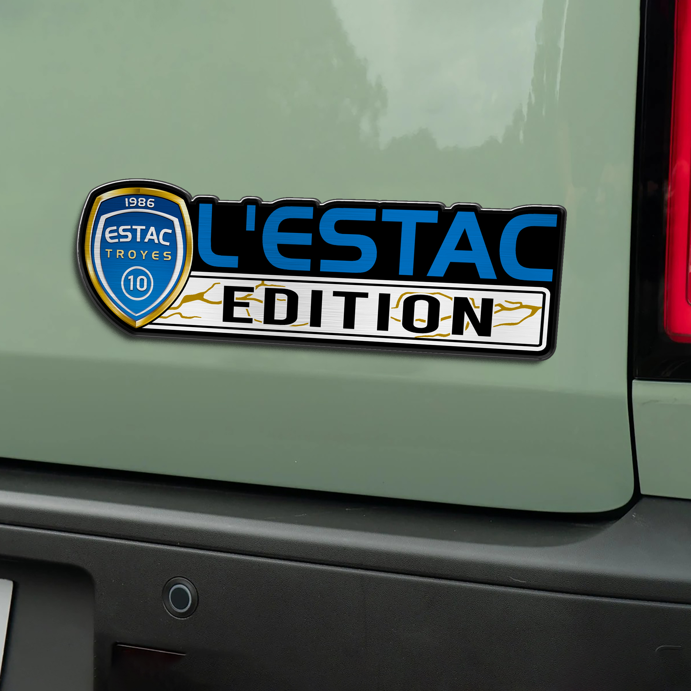 Car Name Emblem Badge Mockup 12