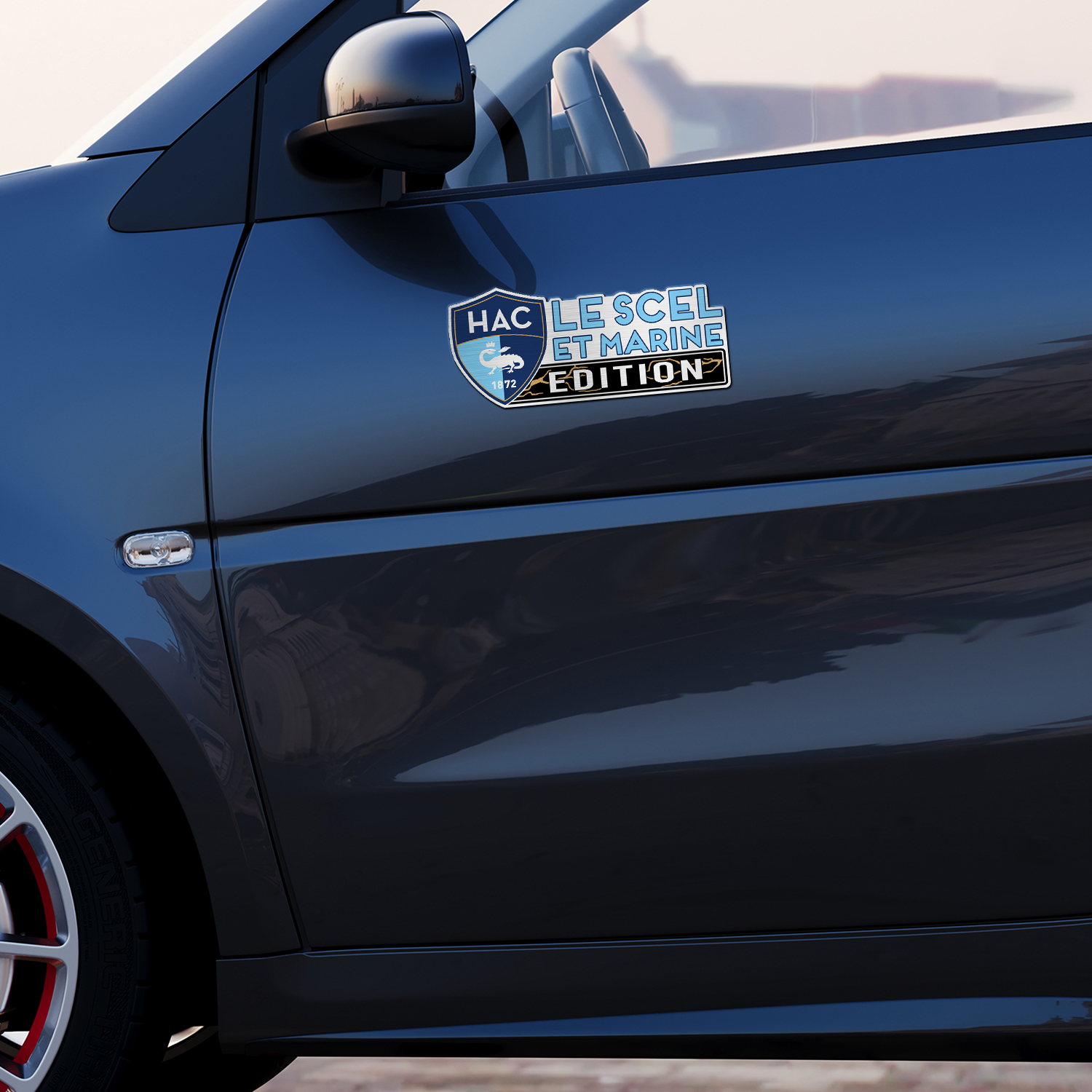 Car Name Emblem Badge Mockup 15