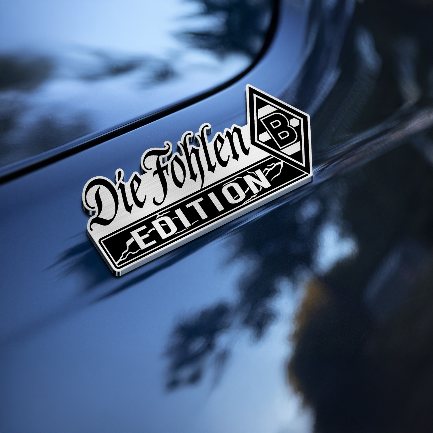 Car Name Emblem Badge Mockup 5