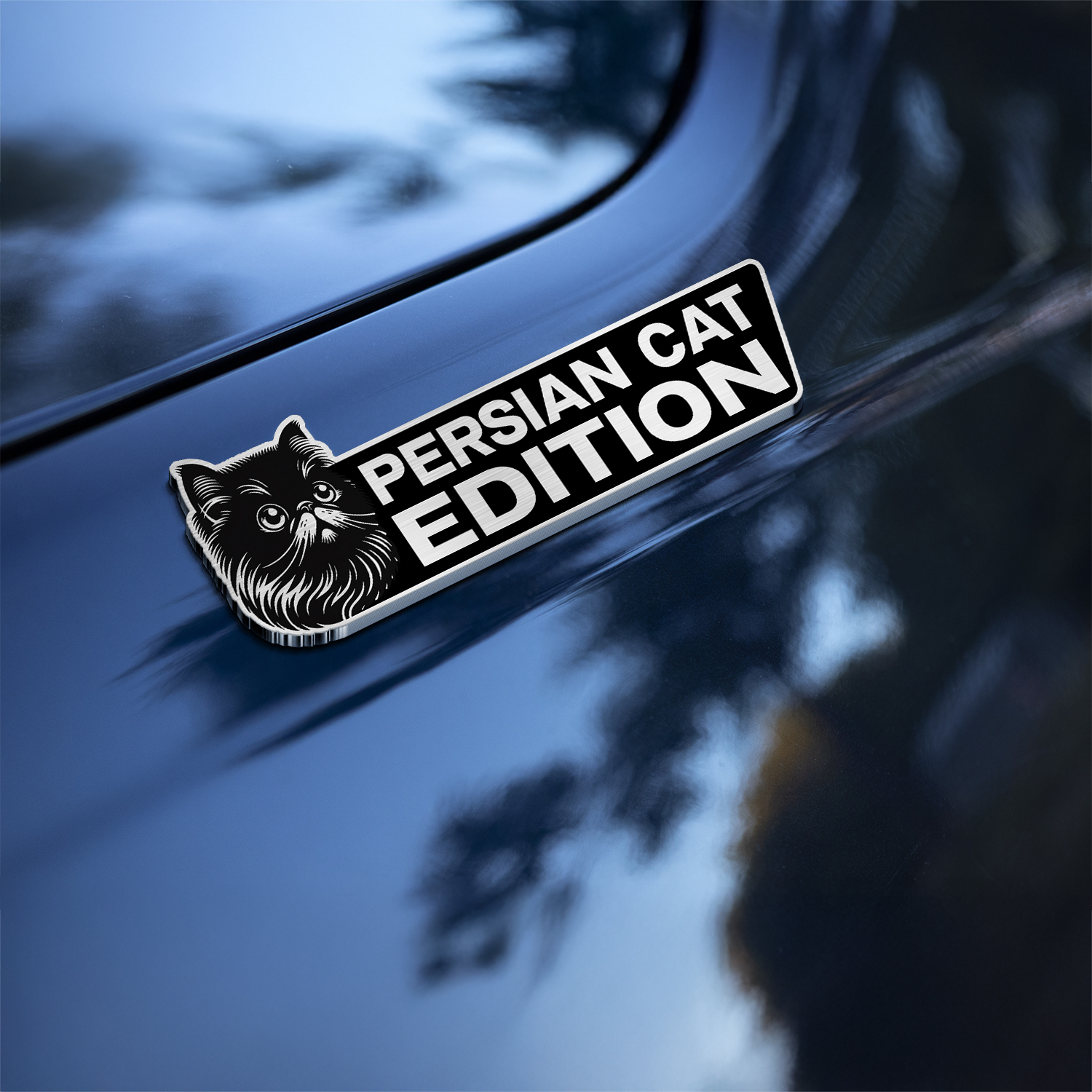 Car Name Emblem Badge Mockup 5