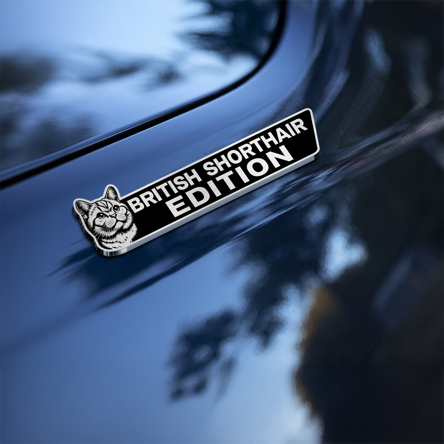 Car Name Emblem Badge Mockup 5