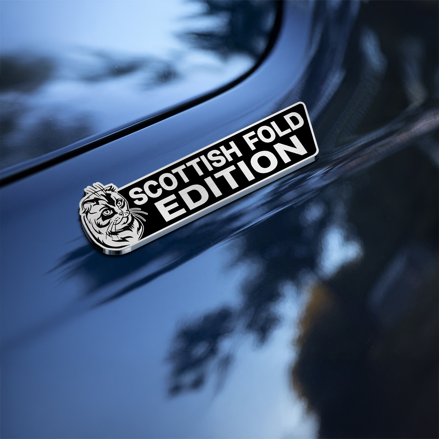 Car Name Emblem Badge Mockup 5