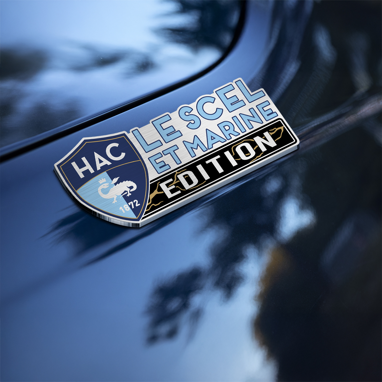 Car Name Emblem Badge Mockup 5
