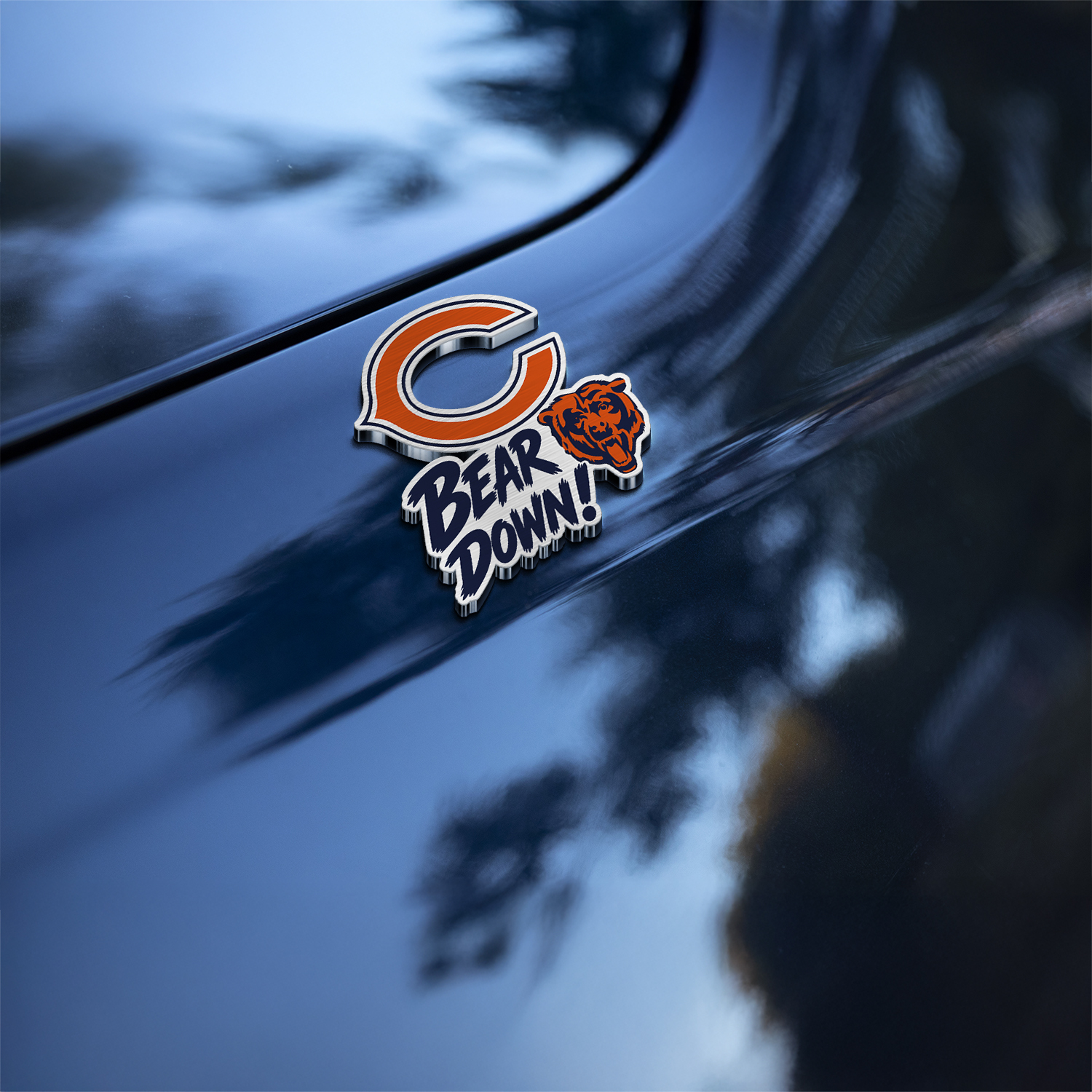 Car Name Emblem Badge Mockup 5
