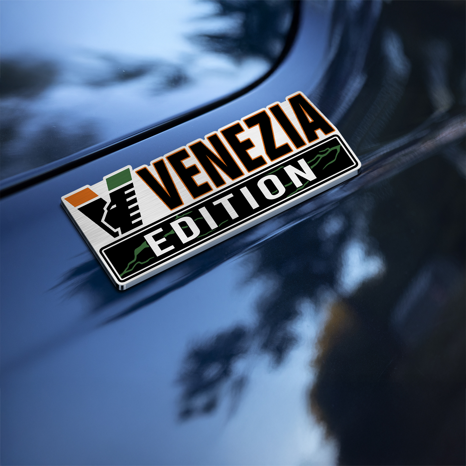 Car Name Emblem Badge Mockup 5