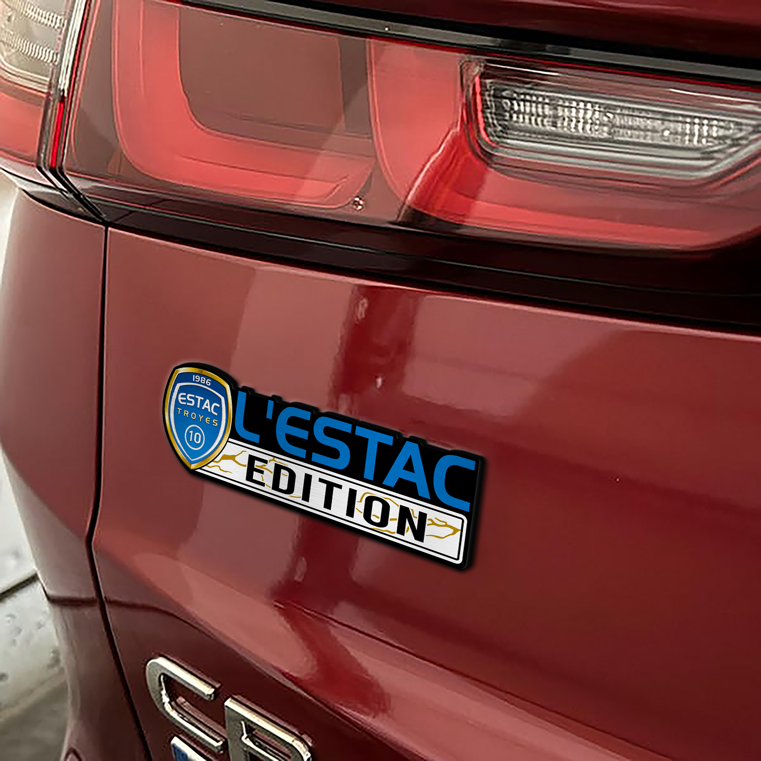 Car Name Emblem Badge Mockup 7