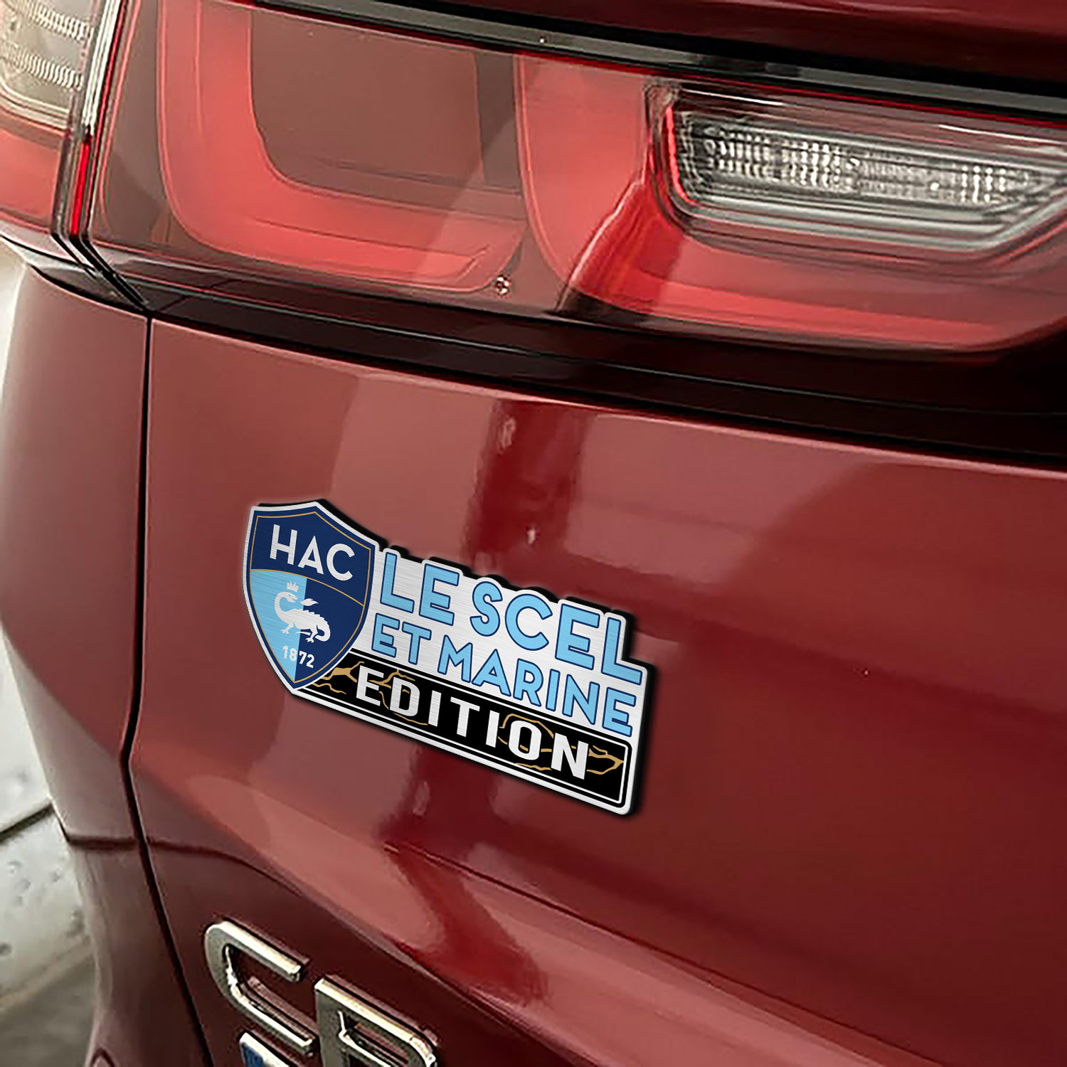 Car Name Emblem Badge Mockup 7
