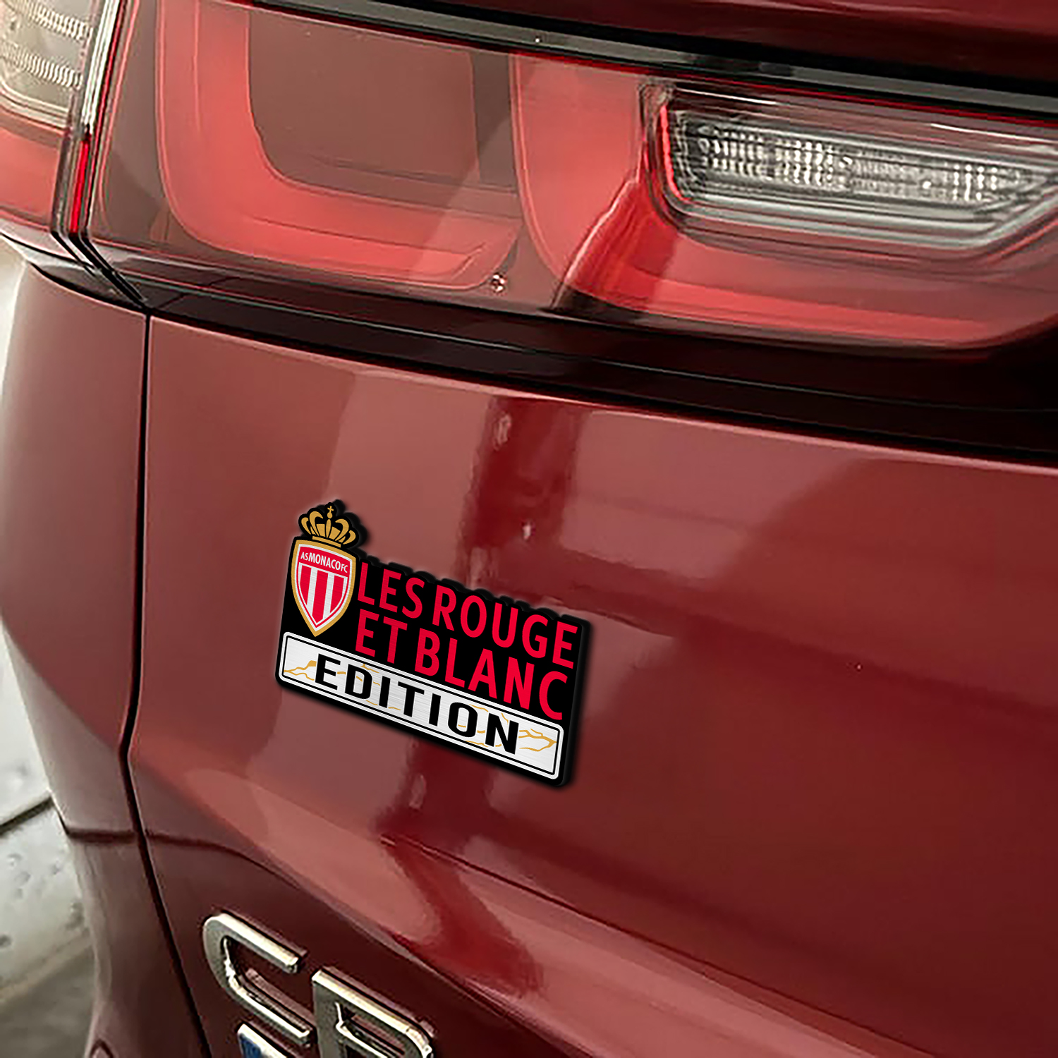 Car Name Emblem Badge Mockup 7