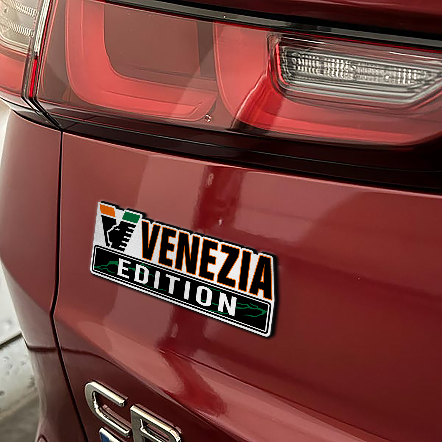 Car Name Emblem Badge Mockup 7